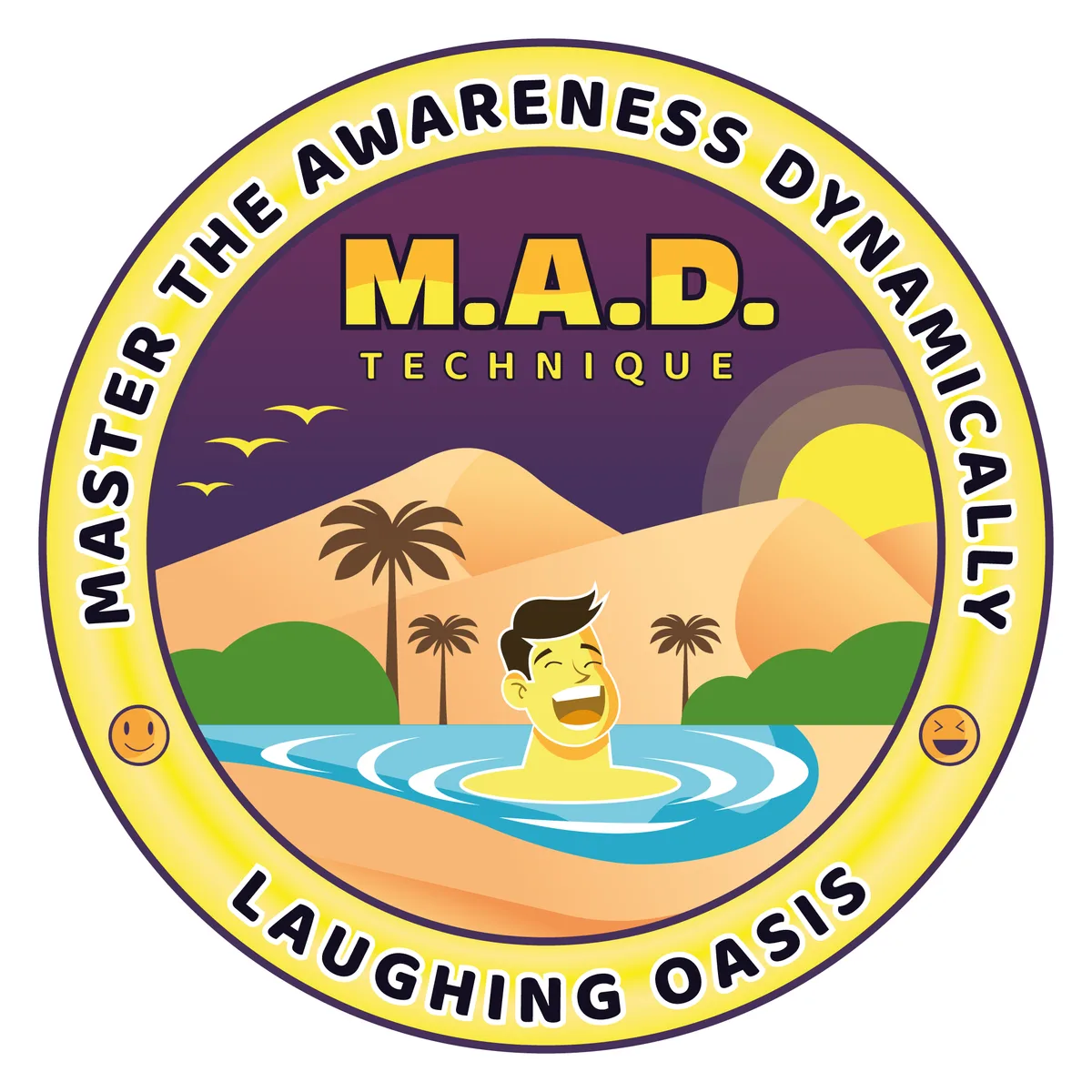 M.A.D (Master the Awareness Dynamically) logo